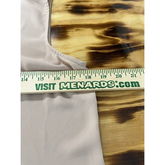 Banana Republic Blouse Sleeveless Blouse Ruffle Size Small Office Career Formal - Picture 5 of 10